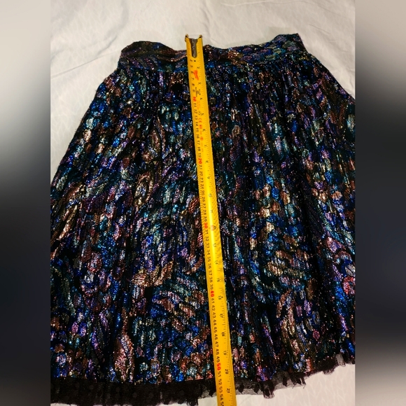 Vintage CIMONE 90's Metallic Skirt - Picture 7 of 8